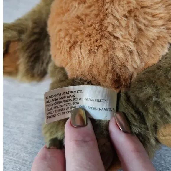 Star Wars Wicket The Ewok Plush Stuffed Animal Disney Parks Exclusive 8" - Picture 5 of 5